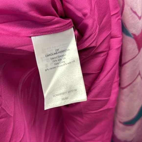 Carolina Herrera Azalea Organza Shirt Dress without GREEN TIE - Picture 11 of 11